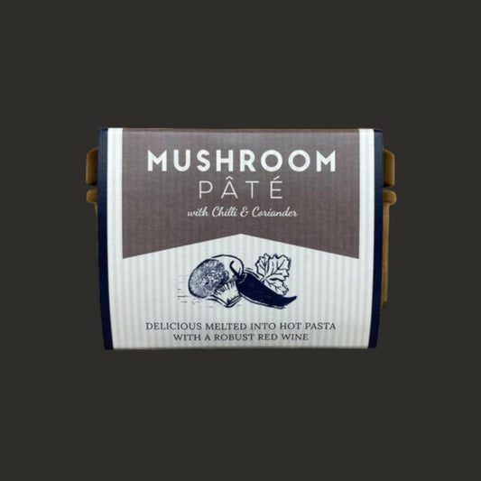 CORNISH CHARCUTERIE MUSHROOM PÂTÉ WITH CHILLI & CORIANDER 125g.