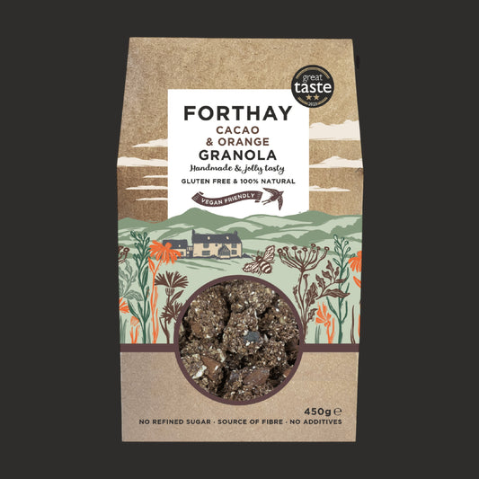 Forthay Granola Cacao, Orange & Baobab Granola 450g