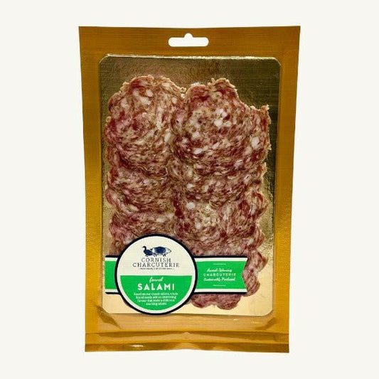 CORNISH CHARCUTERIE SLICED FENNEL SALAMI 50g.