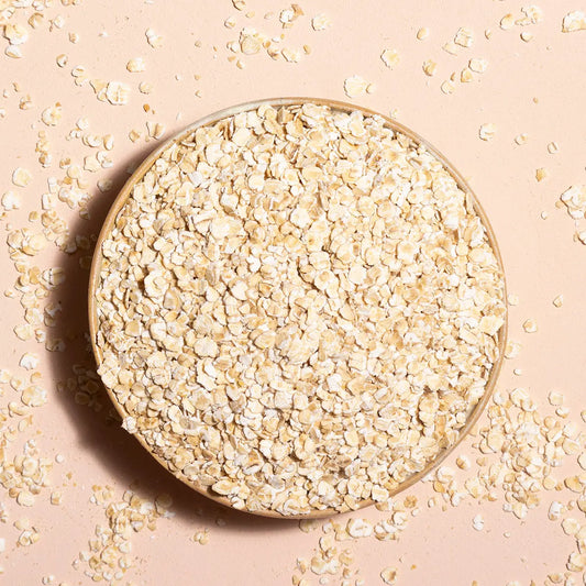 Whole Food Earth organic porridge oats cereal in a bowl with oats and grains, showcasing natural ingredients and wholesome breakfast.