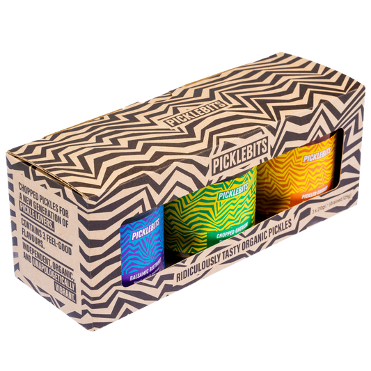 ORGANIC PICKLES GIFT PACK (3 x 210g)