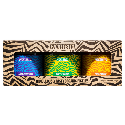 ORGANIC PICKLES GIFT PACK (3 x 210g)