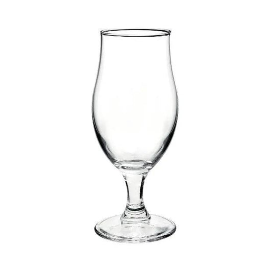 Bormioli Rocco Executive beer glass tankard, 260ml, clear glassware with a sturdy handle, ideal for serving beer.