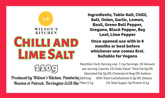Chilli and Lime Salt