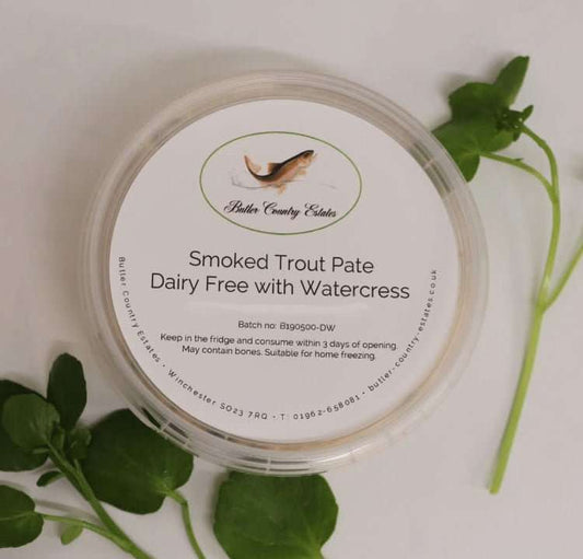 Dairy Free Smoked Trout Pate with Watercress