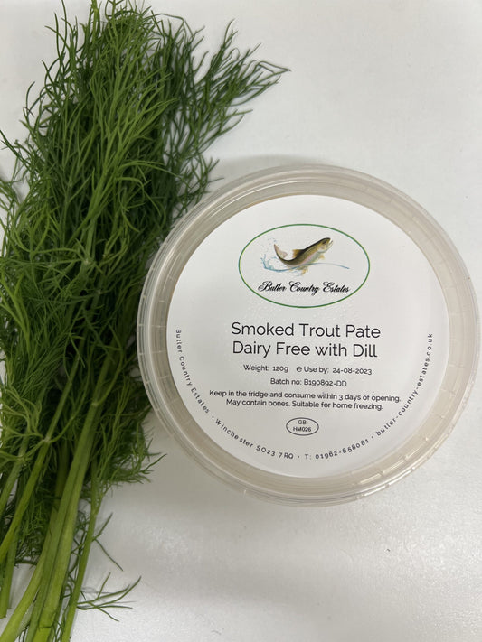 Dairy Free Smoked Trout Pate with Dill