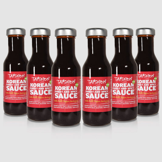 TAISHON KOREAN SWEET AND SPICY SAUCE (VEGAN) - Case of 6 Bottles