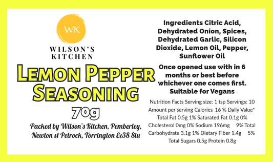 Lemon Pepper Seasoning