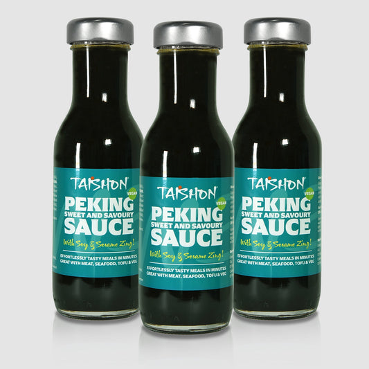 TAISHON PEKING SWEET AND SAVOURY SAUCE (VEGAN) TRIPLE PACK
