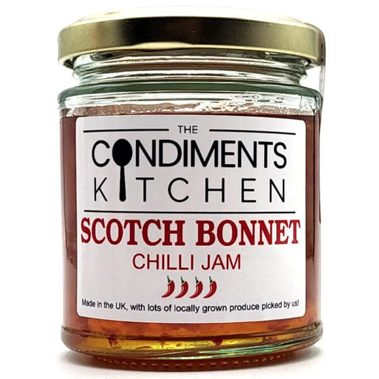SCOTCH BONNET CHILLI JAM.