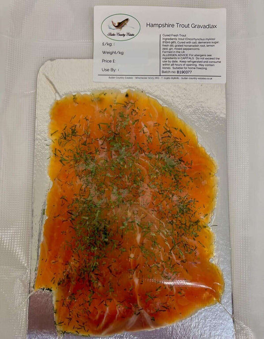 Artisan-Crafted Trout Gravadlax