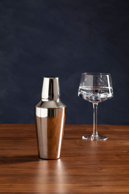 Orsina Dakota 500ml stainless steel shiny cocktail shaker for mixology bartending