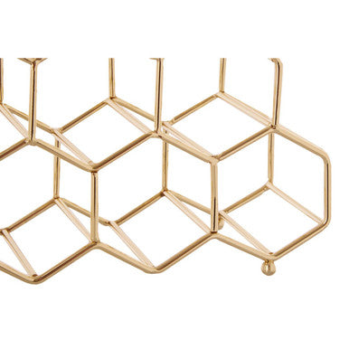 Orsina gold finish spice rack with 10 bottles for kitchen and pantry organization