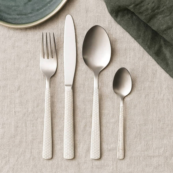 Casablanca 16 Piece Stainless Steel Cutlery Set | Avie | ArtisanBox