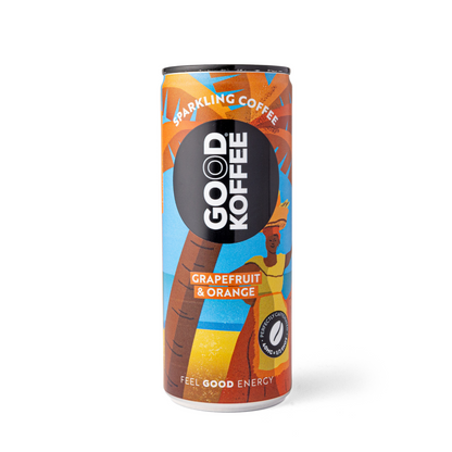 Grapefruit & Orange -  Sparkling Coffee - Barbados (12-Pack)