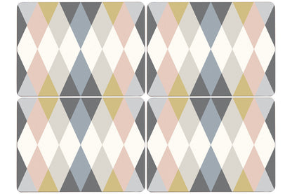 Harlequin Set of Four Placemats | Cirque