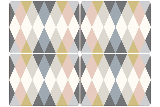 Harlequin Set of Four Placemats | Cirque
