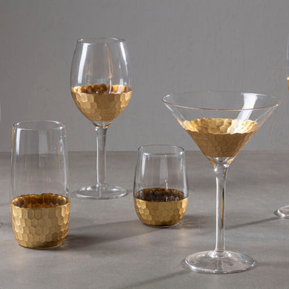 Set of Four Large Wine Glasses | Astrid