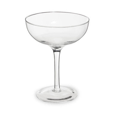 Set of 2 Orsina Mila cocktail glasses, 300ml each, clear glassware with elegant rounded bowls