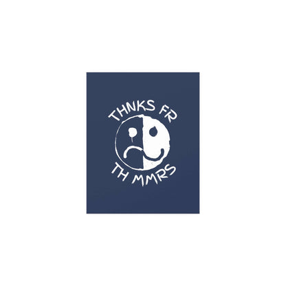 Fall Out Boy "Thnks Fr Th Mmrs" poster by Glow On Prints, featuring band-inspired artwork on a vibrant print.
