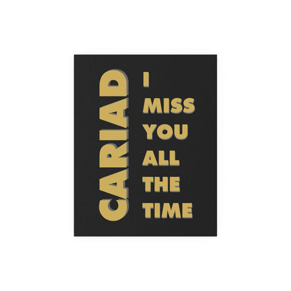 The Royston Club Cariad poster by Glow On Prints featuring vibrant, artistic design on high-quality paper.