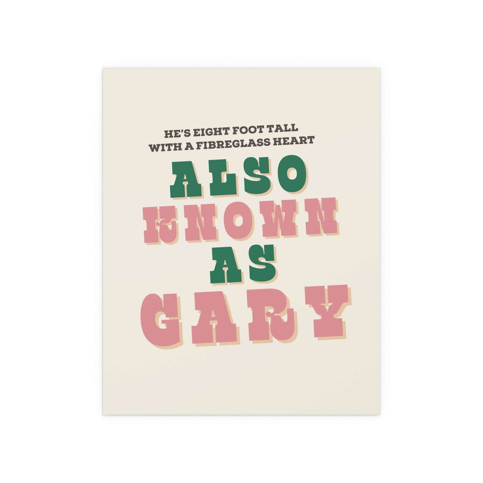 Off-white, green, and pink blossom poster by Glow On Prints, featuring vibrant floral artwork on paper.