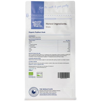 Organic Psyllium Husk