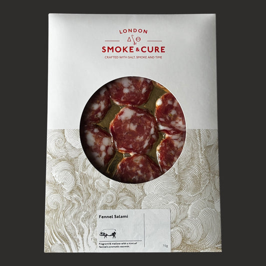 London Smoke & Cure  Sliced Fennel Salami 70g