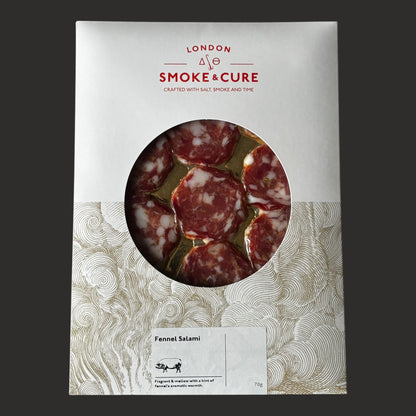 London Smoke & Cure  Sliced Fennel Salami 70g