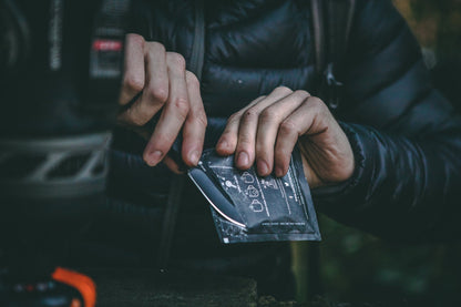 Single serve coffee bag from Contact Coffee Company Ltd. featuring Battle Prep blend in a convenient coffee packaging.