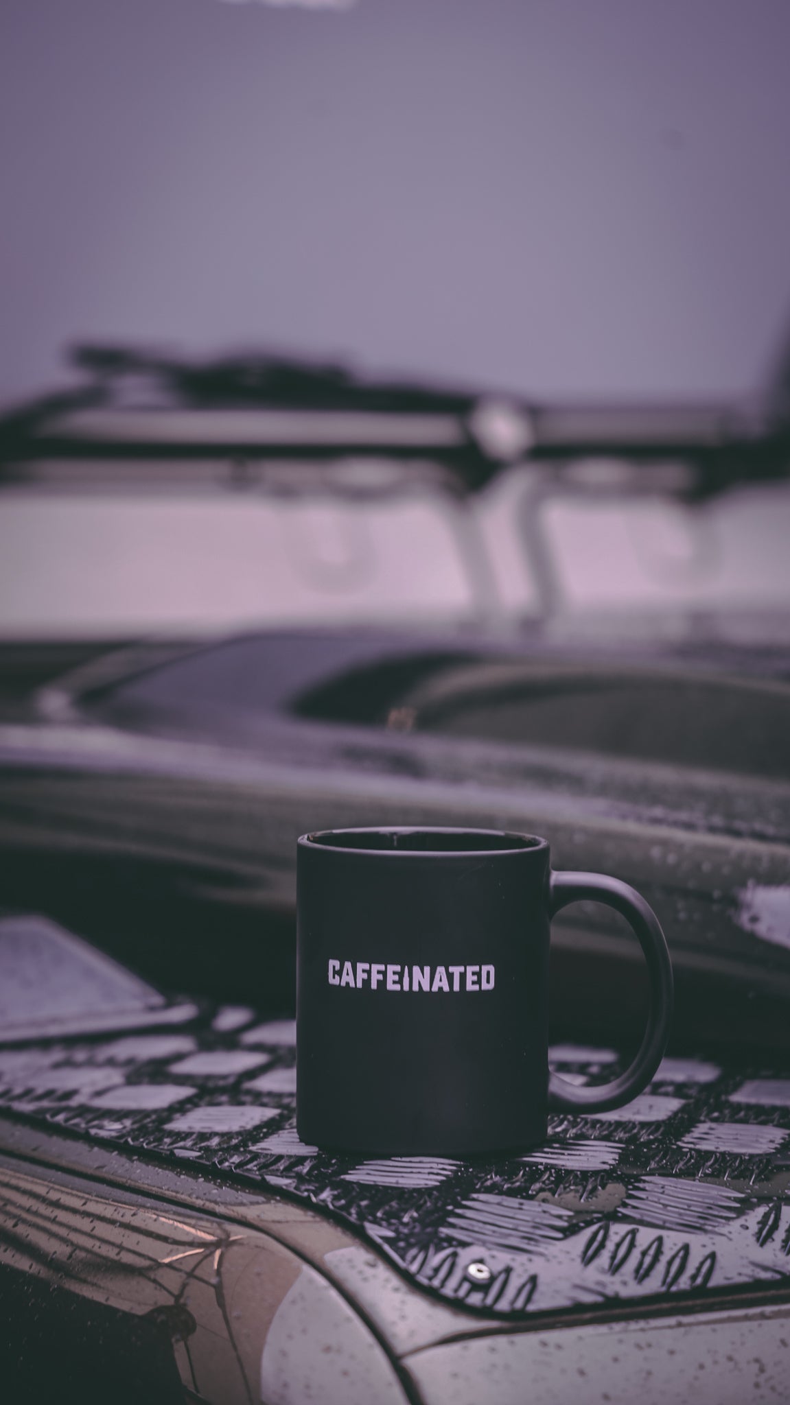 Delta Contact Coffee Co Mug featuring the Contact Coffee Company Ltd. brand logo and stylish gear design on a ceramic coffee mug.