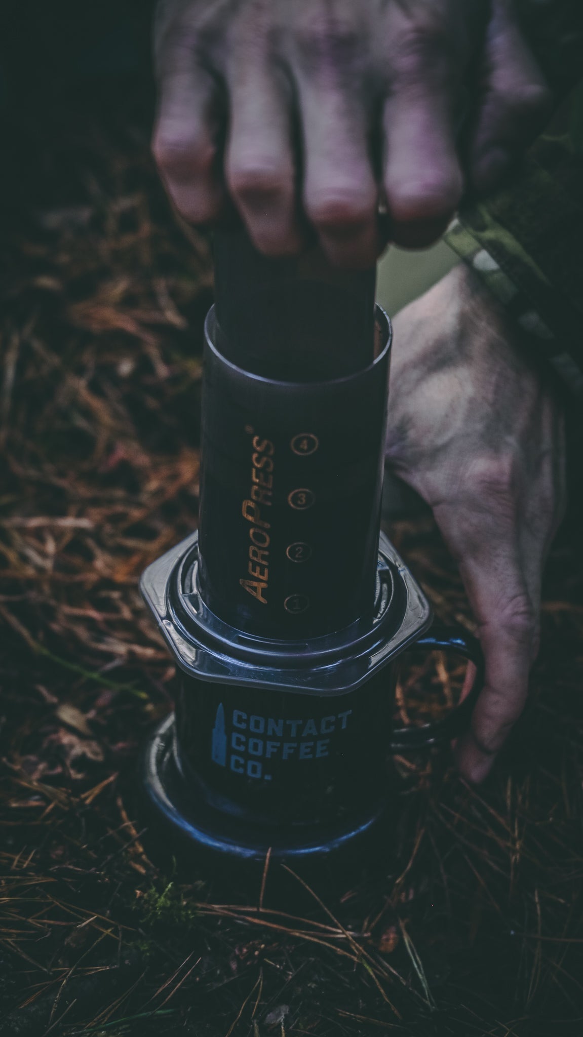 Contact Coffee Company Ltd. coffee care package with assorted coffee beans and accessories for coffee lovers.