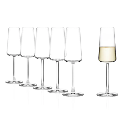 Stolzle Power Champagne Glasses - 240ml - Box of 6