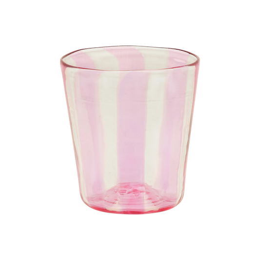 Giorgio tumbler in amethyst by domenicamarland, showcasing a vibrant purple glass drinking vessel with a smooth finish.