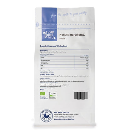 Organic Couscous Wholewheat