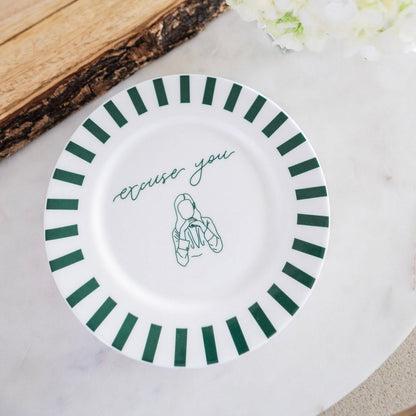 Bone China Plates - Set Of 6