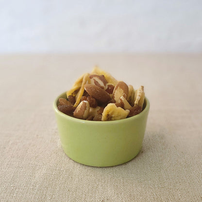 Spring green classic side bowl by Katie L Thompson Designs, featuring a smooth, rounded ceramic design for serving side dishes.