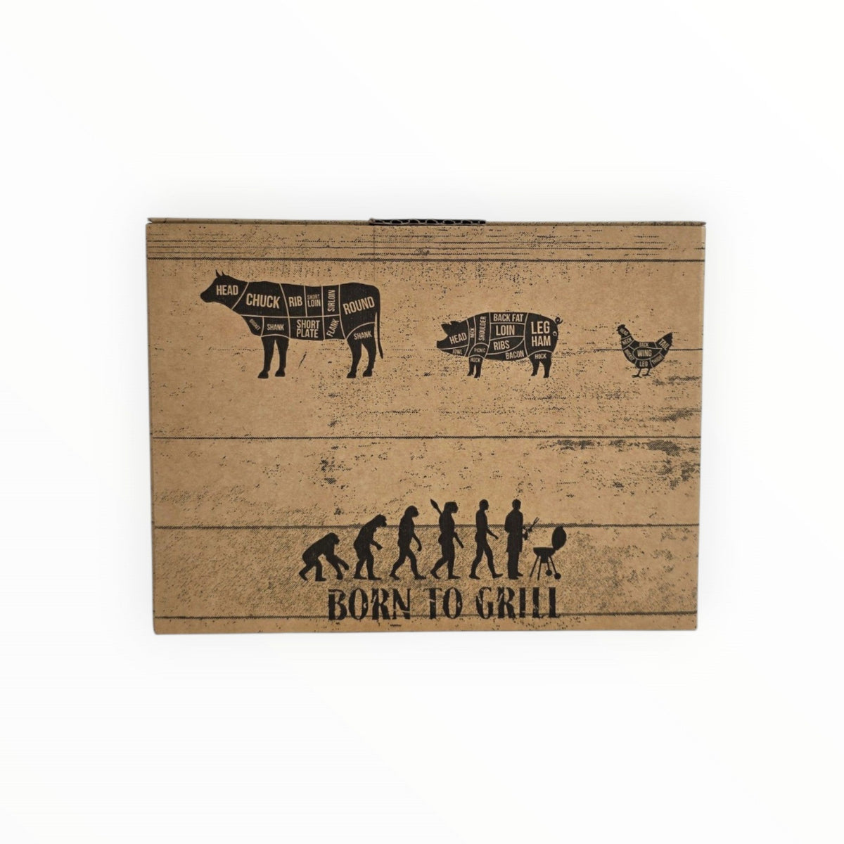 FireFly Barbecue BBQ Legend 3 Herby BBQ Rubs Gift Pack with three spice jars in a stylish bundle.