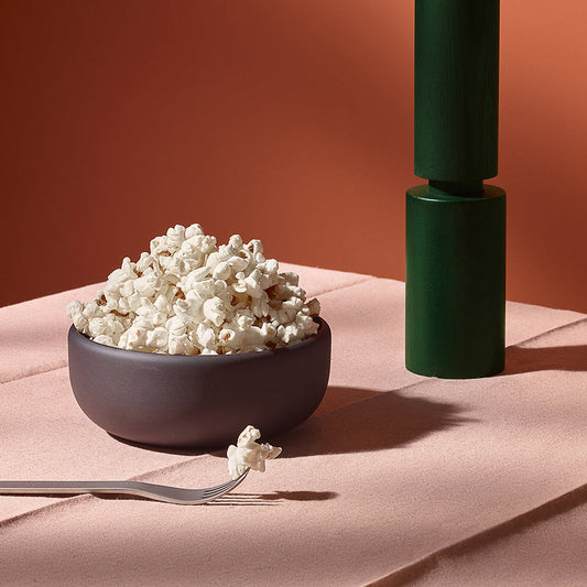 Set of 2 Colombo cereal bowls by Aaron Probyn, round ceramic bowls with a sleek design for breakfast and serving.