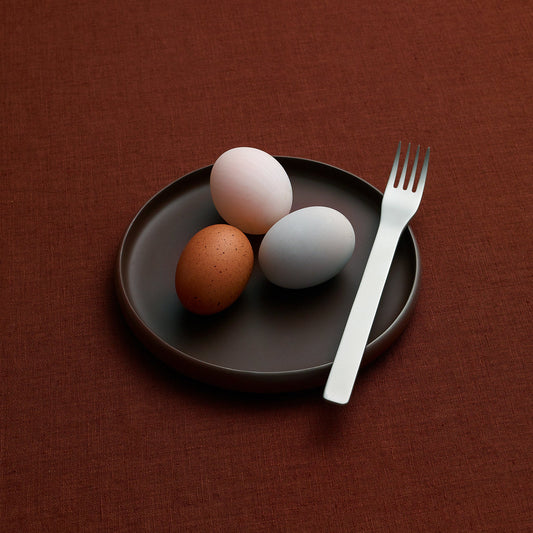 Set of two Colombo side plates by Aaron Probyn, featuring modern design with intricate patterns, perfect for stylish table settings.