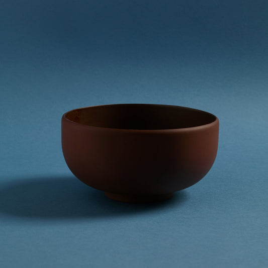 Set of two Colombo ramen bowls by Aaron Probyn, white ceramic bowls with sleek design, perfect for serving ramen or Asian dishes.