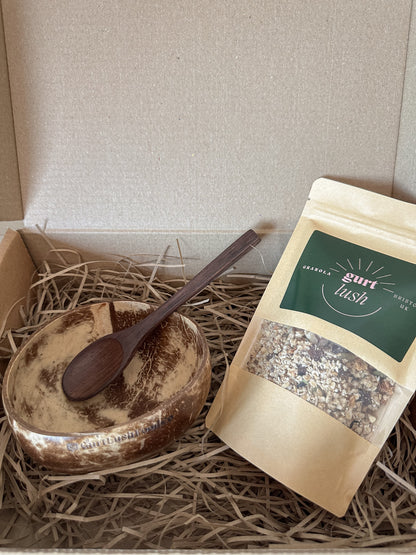 coconut bowl & granola set ☁️