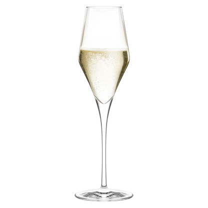 Stolzle Lausitz Quatrophil Glass Champagne Flutes - 290ml - Box of 6