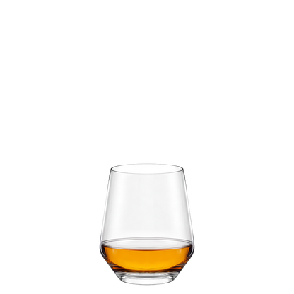 Stolzle Lausitz Quatrophil Whisky Tumbler Glasses - 470ml - Box of 6