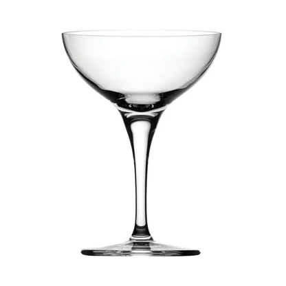 Primeur Coupe Glass from Glassware UK, 240ml cocktail glass with a elegant stem and wide bowl, ideal for serving cocktails.