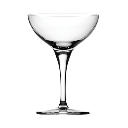 Primeur Coupe Glass by Glassware UK, 240ml cocktail glass with a sleek, clear design ideal for serving cocktails and drinks.