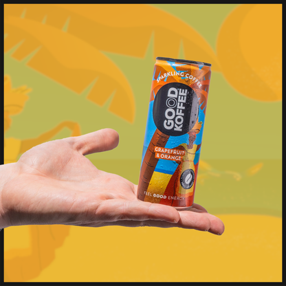 Grapefruit & Orange -  Sparkling Coffee - Barbados (12-Pack)