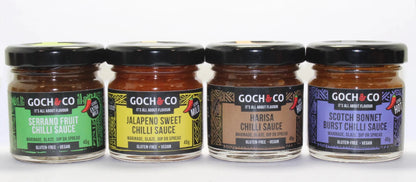  MILD CHILLI SAUCES 45g x 4 jars
