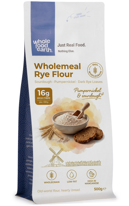 Wholemeal Rye Flour (Stoneground) 100% - Serious Grains