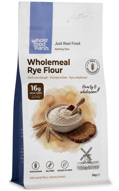 Wholemeal Rye Flour (Stoneground) 100% - Serious Grains